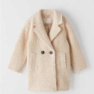 ZARA Faux Fur Coat